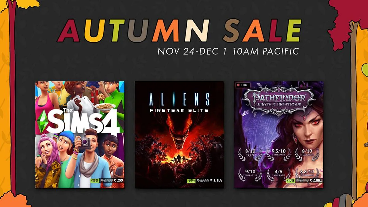 Steam Autumn Sale: Best Deals for PC Including Cyberpunk 2077, Red Dead Redemption 2, FIFA 22, More