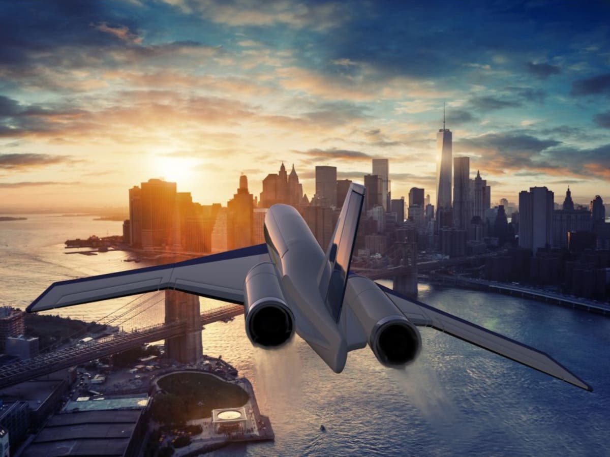 Un nuevo avión supersónico podría volar de Londres a Nueva York en 90 minutos