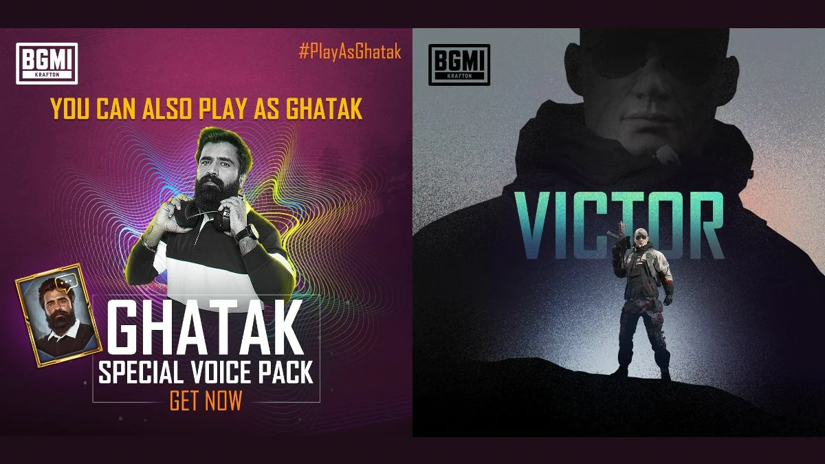 BGMI Special Ghatak Voice Pack Now Available, New Character