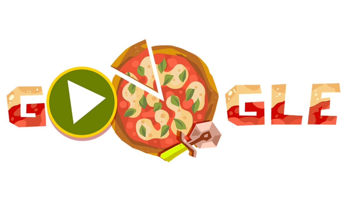 Pizza Celebrated With a Google Doodle Mini-Game: Here