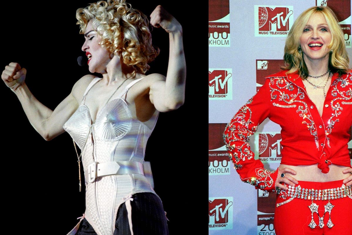 Con el anuncio de la nueva gira de Madonna, repasamos algunos de sus atuendos más icónicos
